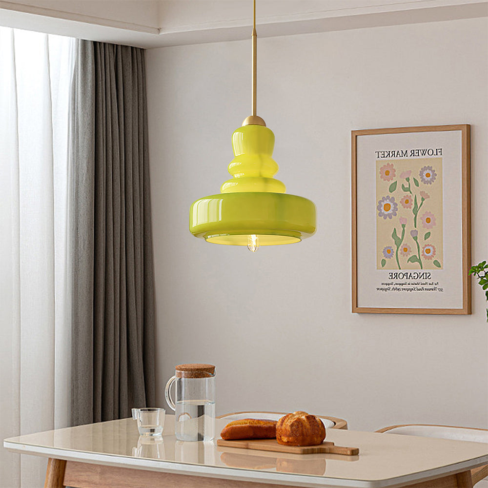 Bauhaus Gourd Pendant Lamp - Colorful Design